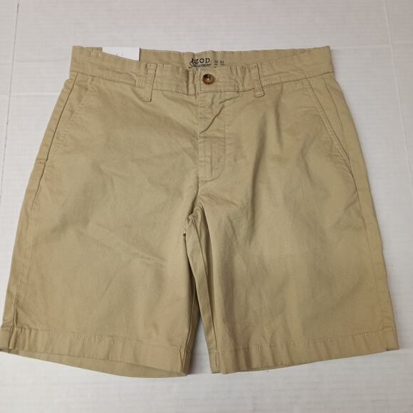 Men's IZOD Saltwater Stretch Chino Khaki Shorts Size 30 - Picture 1 of 5